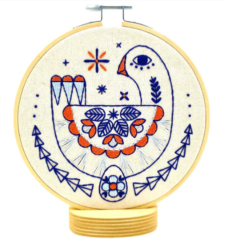 Embroidery Kit: Goose