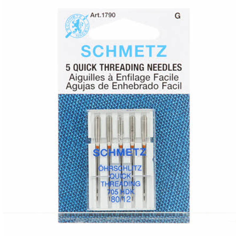 Schmetz Quick Threading Needles - 80/12