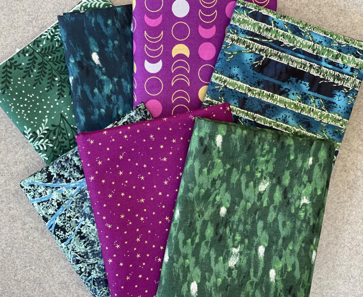 "Sparkling Jewels" Fat Quarter Bundle