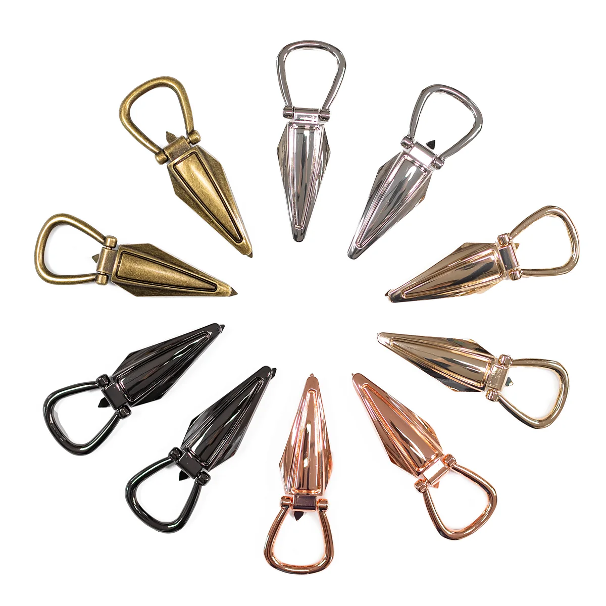3/4" Diamond Strap Anchors - Set of 2