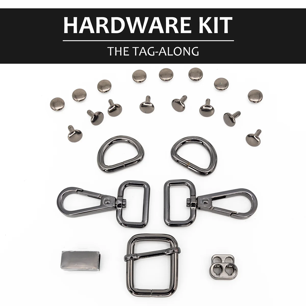 Hardware Kit for the Tag-Along Bag