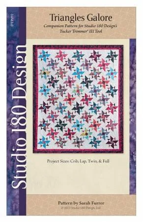 Triangles Galore Quilt Pattern