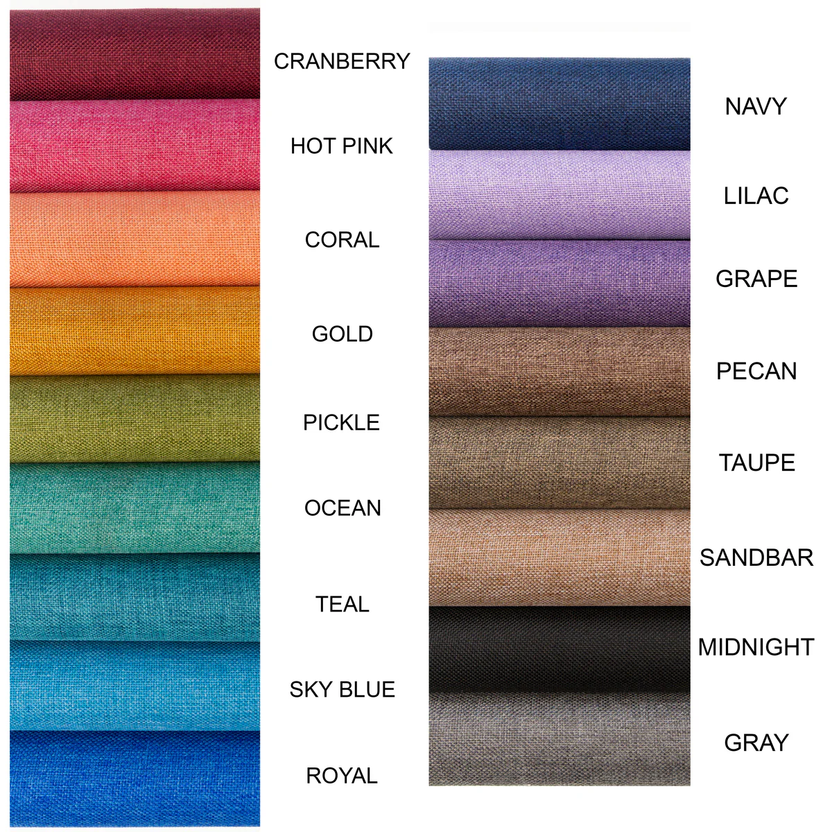 Waterproof Canvas 18" x 58" Roll