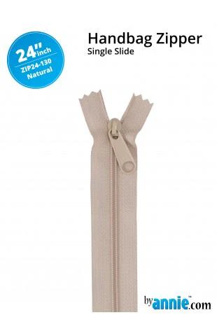 Zipper 24in Single Slide-Natural