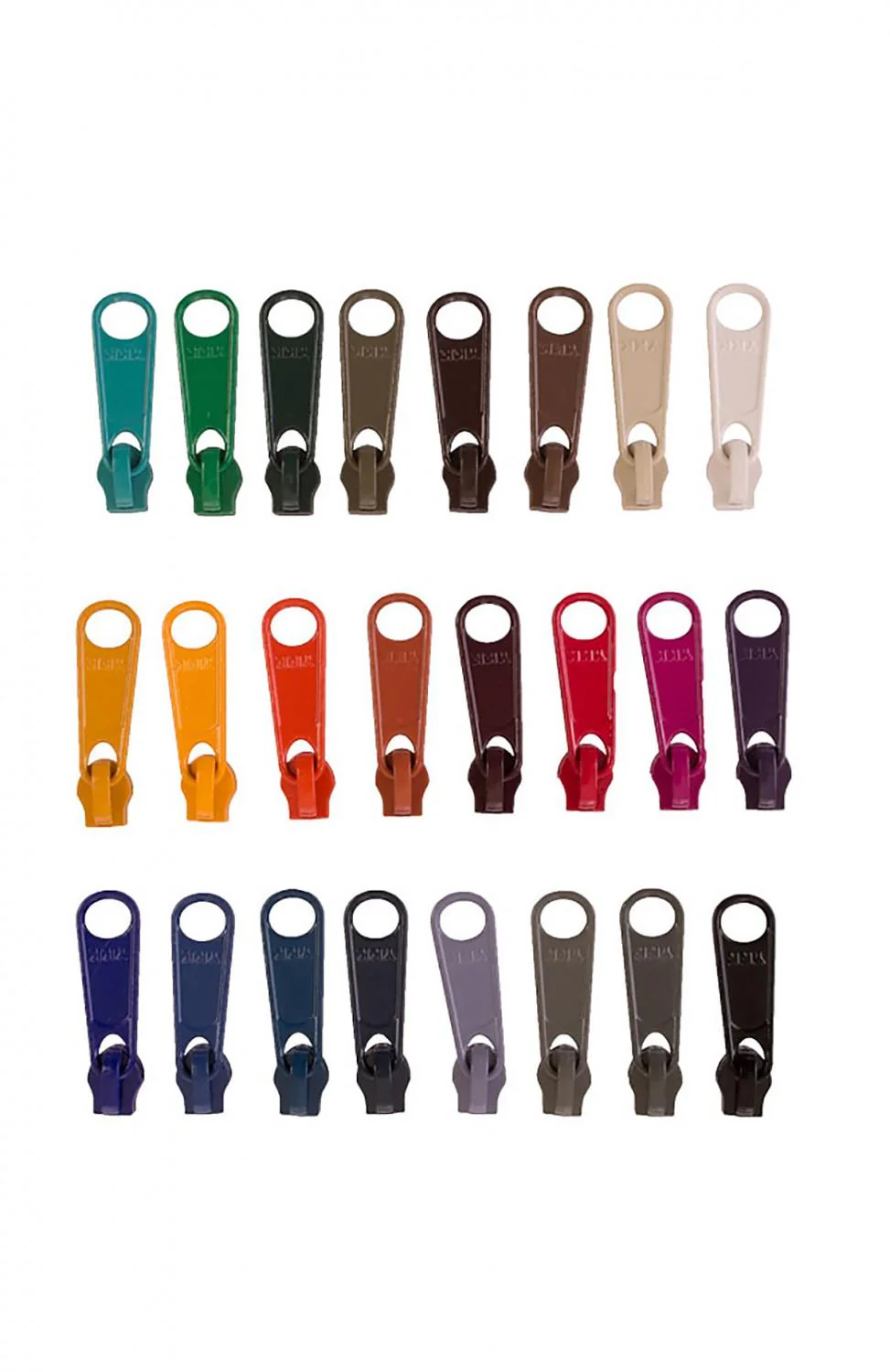 Zipper Pull Set - FALL - 24 #4.5 pulls