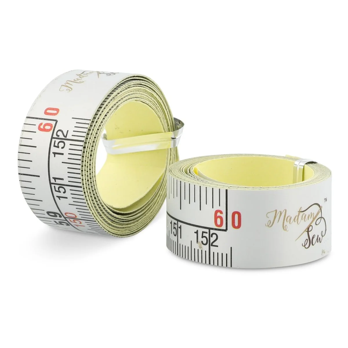 Adhesive Ruler Tape - 60” 2-Pack, Perfect for Your Sewing Table!