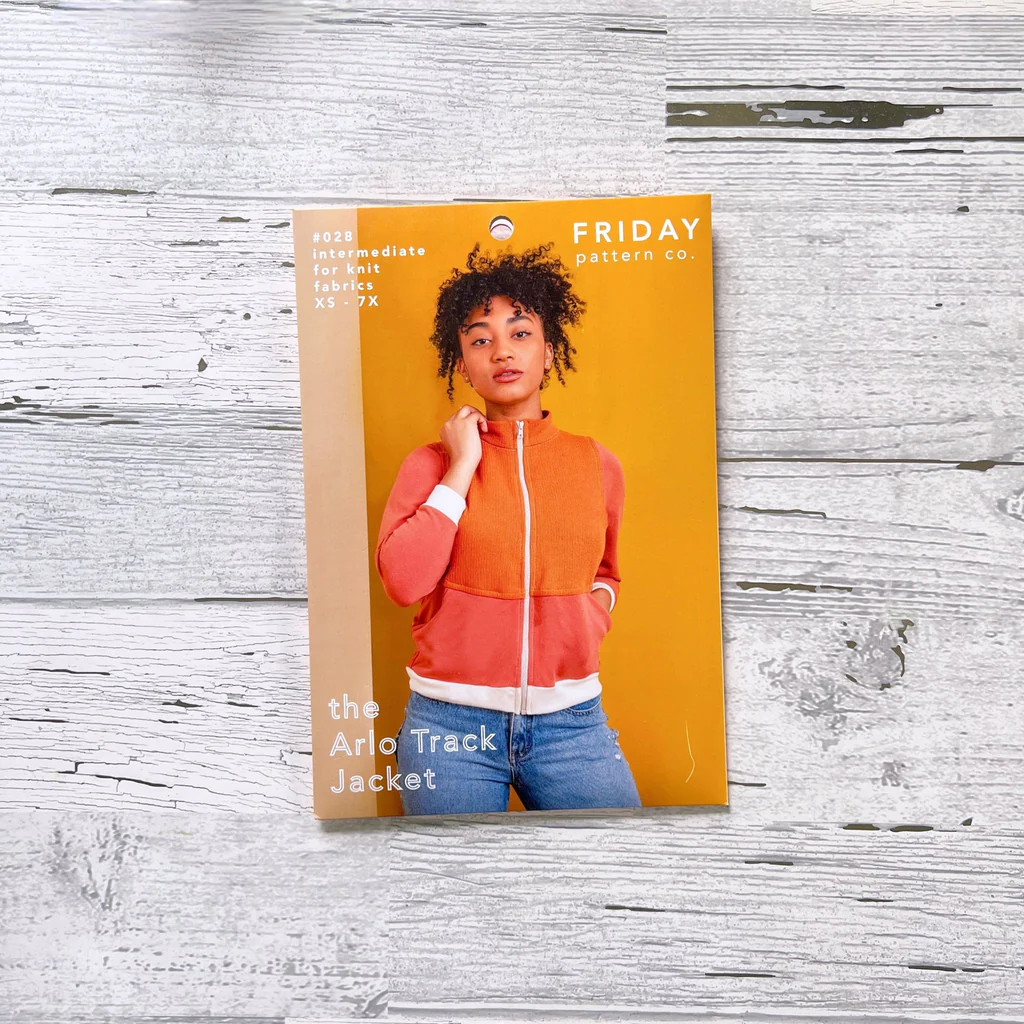 Arlo Track Jacket Sewing Pattern by Friday Pattern Company