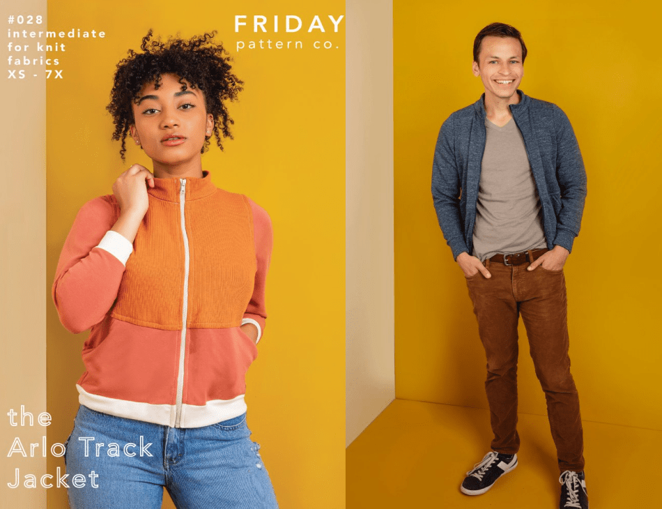Friday Pattern Co. Arlo Track Jacket