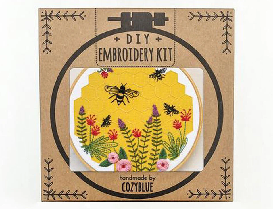 Bee Lovely Embroidery Kit
