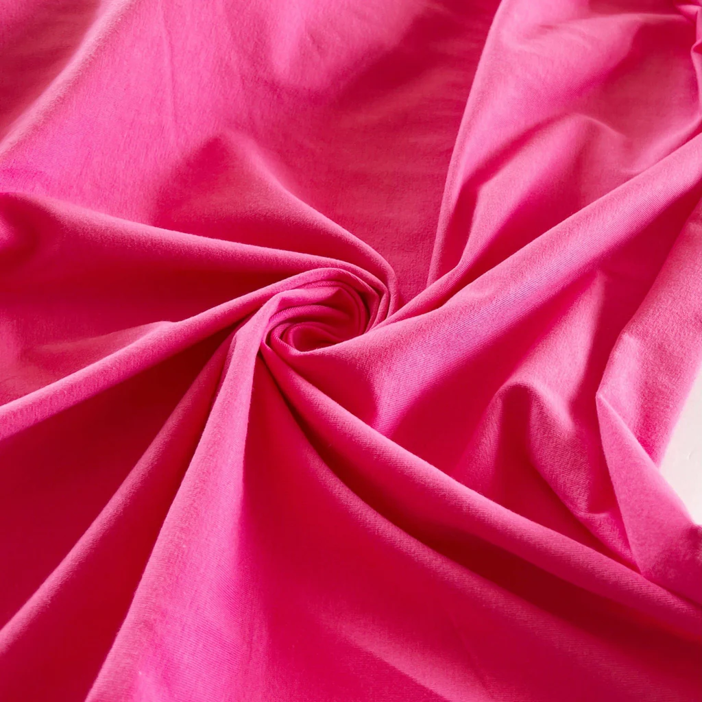 Remnant - Begonia Cotton Spandex Jersey - 0.57yd