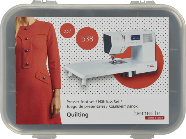 Bernette Quilting Presser-Foot Set B37 B38