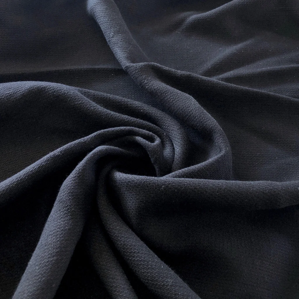 Black Dobby Textured Tencel