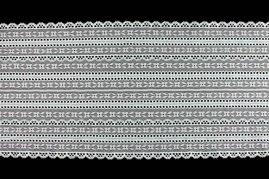 6 3/4" Pale Mint Stretch GalloonLace
