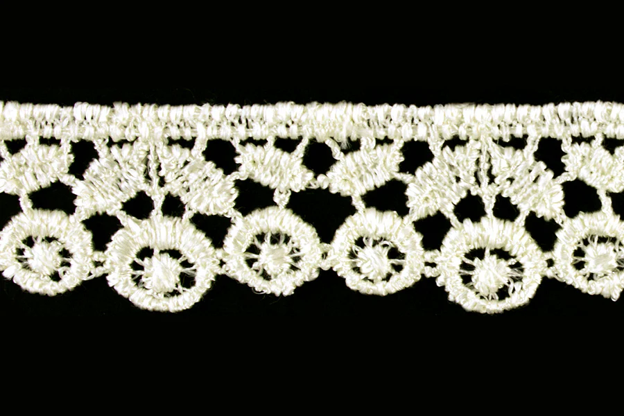 3/4" Ivory Venise Edging Lace