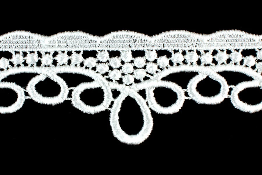 1 1/2" Ivory Venise Edging Lace