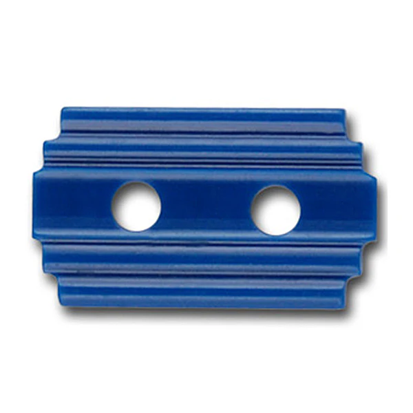 1 3/8" Marine Blue Safety Blade Vintage Button