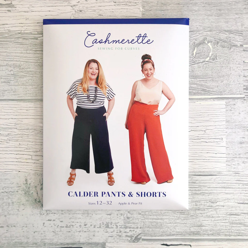 Calder Pants & Shorts Sewing Pattern by Cashmerette