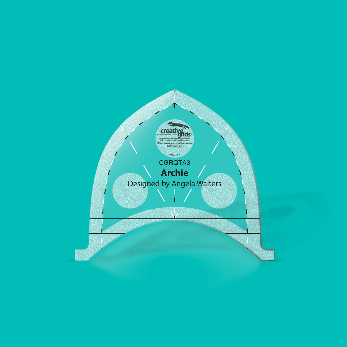 Creative Grids Machine Quilting Tool: Archie By Angela Walters
