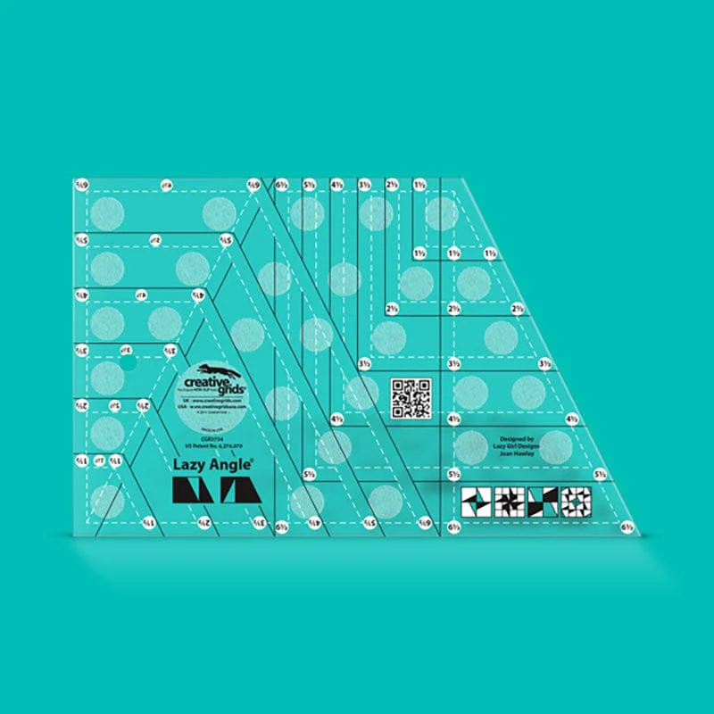 Creative Grids Non slip: Lazy Angle Ruler