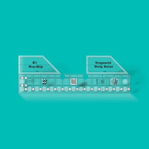 Creative Grids Non slip: Trapezoid Single Strip Ruler