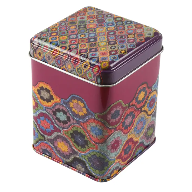 Mystical Lanterns Rectangular Tin