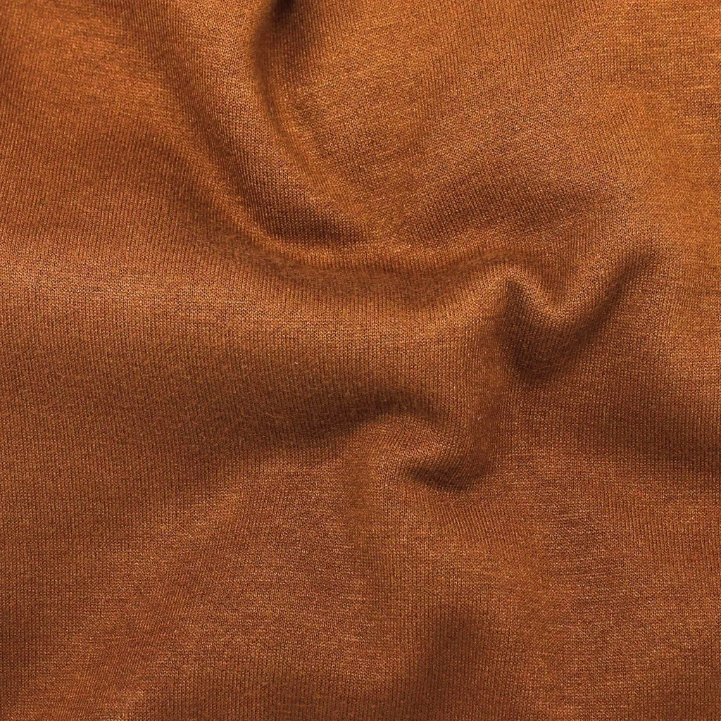Doppio Cognac Rayon Nylon Double Knit