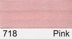 Satin Bias Binding: 2m x 15mm: Pink