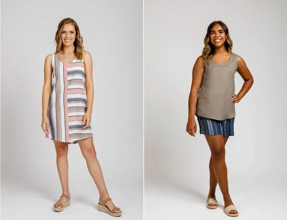Megan Nielsen Eucalypt Top & Dress