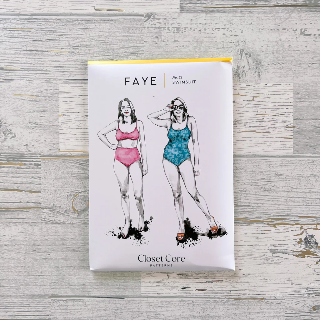 Faye Swimsuit Sewing Pattern by Closet Core Patterns