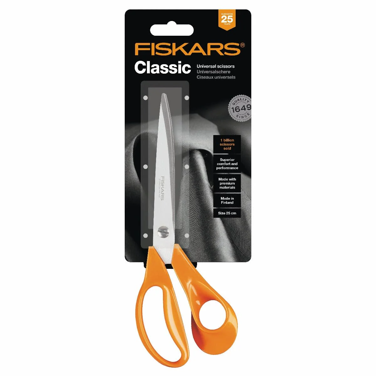 Fiskars Classic Right Handed Dressmaking Scissors