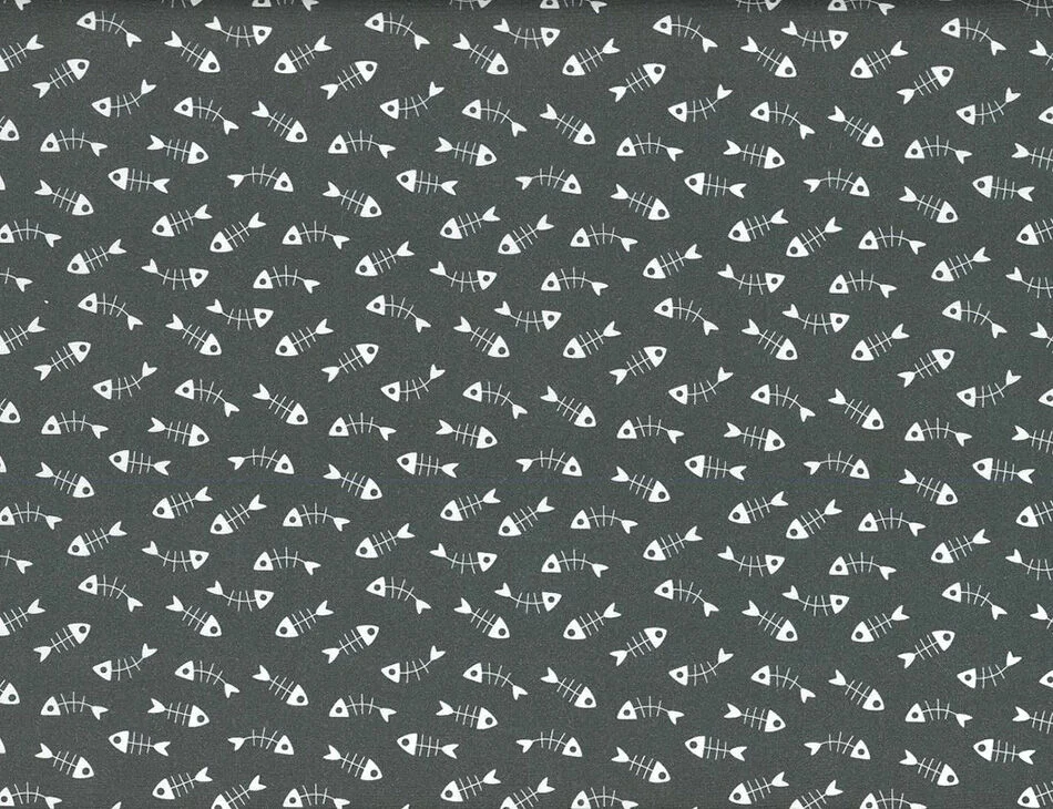 Fish Bones Grey