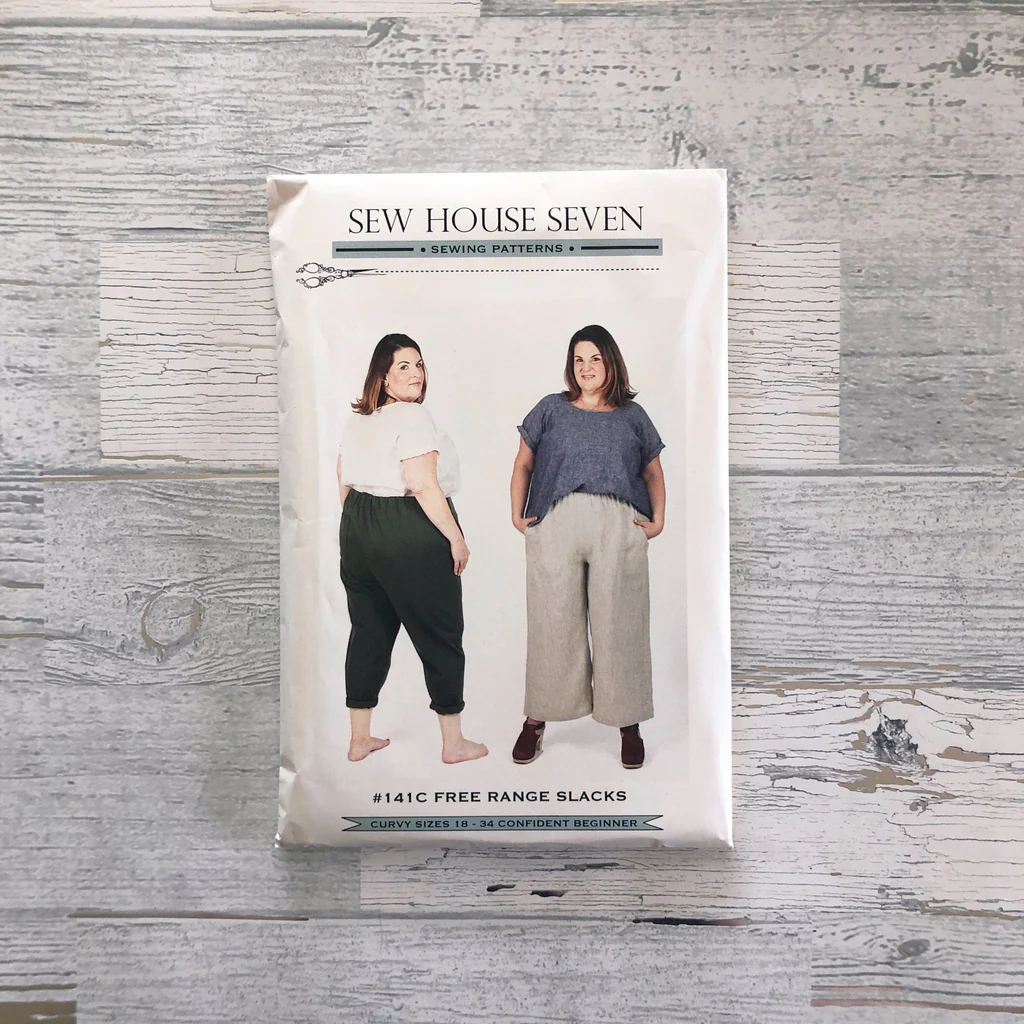 Free Range Slacks Sewing Pattern by Sew House Seven