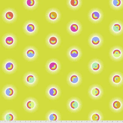 Tula Pink Daydreamer Quilt Backing Saturdaze Pineapple