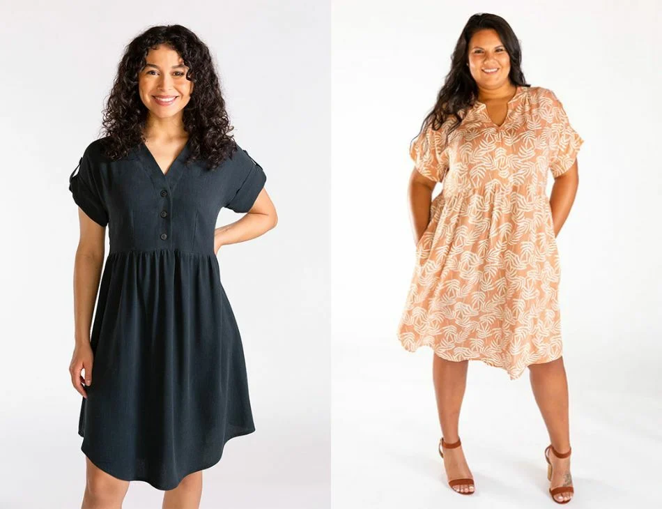 Chalk & Notch Fringe Dress & Blouse