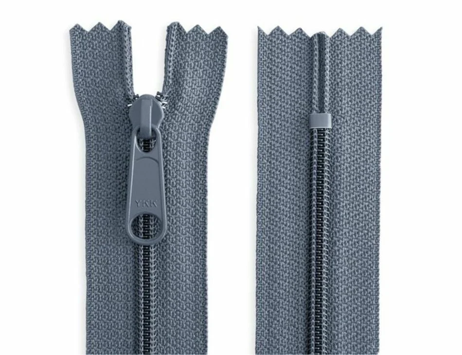 10" Bag & Purse Zipper Galena Grey
