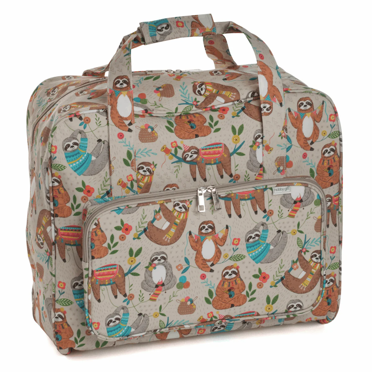 Sewing Machine Bag Matt PVC Sloth
