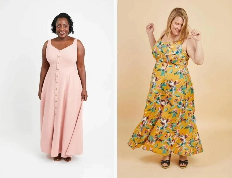 Cashmerette Holyoke Maxi-Dress and Skirt