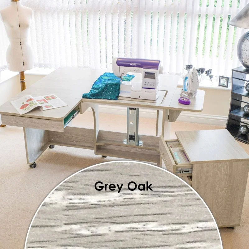 Horn Quilters Delight Mk2 American Grey Oak