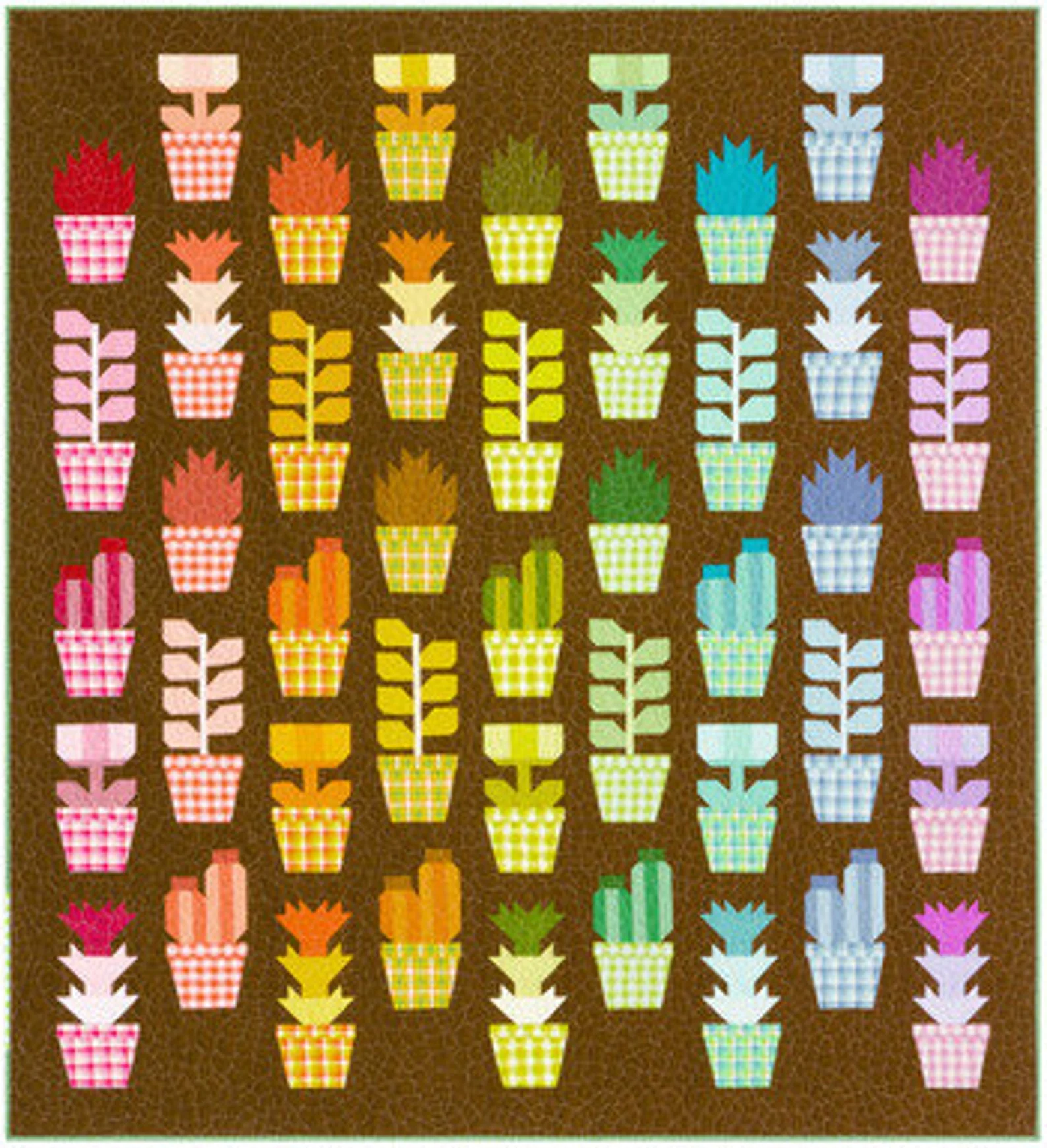 Greenhouse Quilt Kit by Elizabeth Hartman