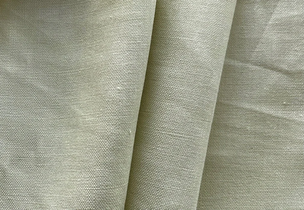 Mid-Weight Sweet Summer Hay Linen (Made in Ireland)