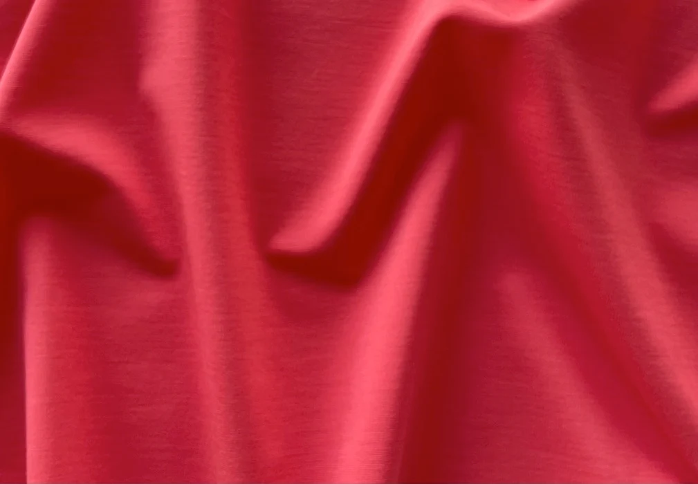 High-End California Salmon Rayon Viscose Ponte Double-Knit (Made in Italy)