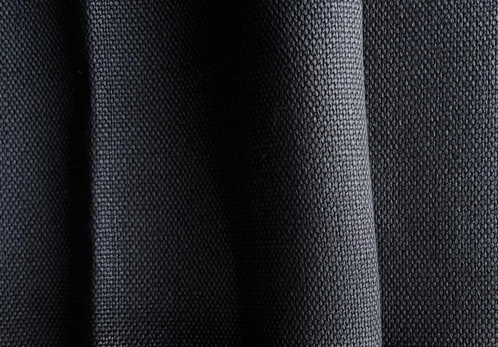 Deep Graphite Grey Linen (Made in Belgium)