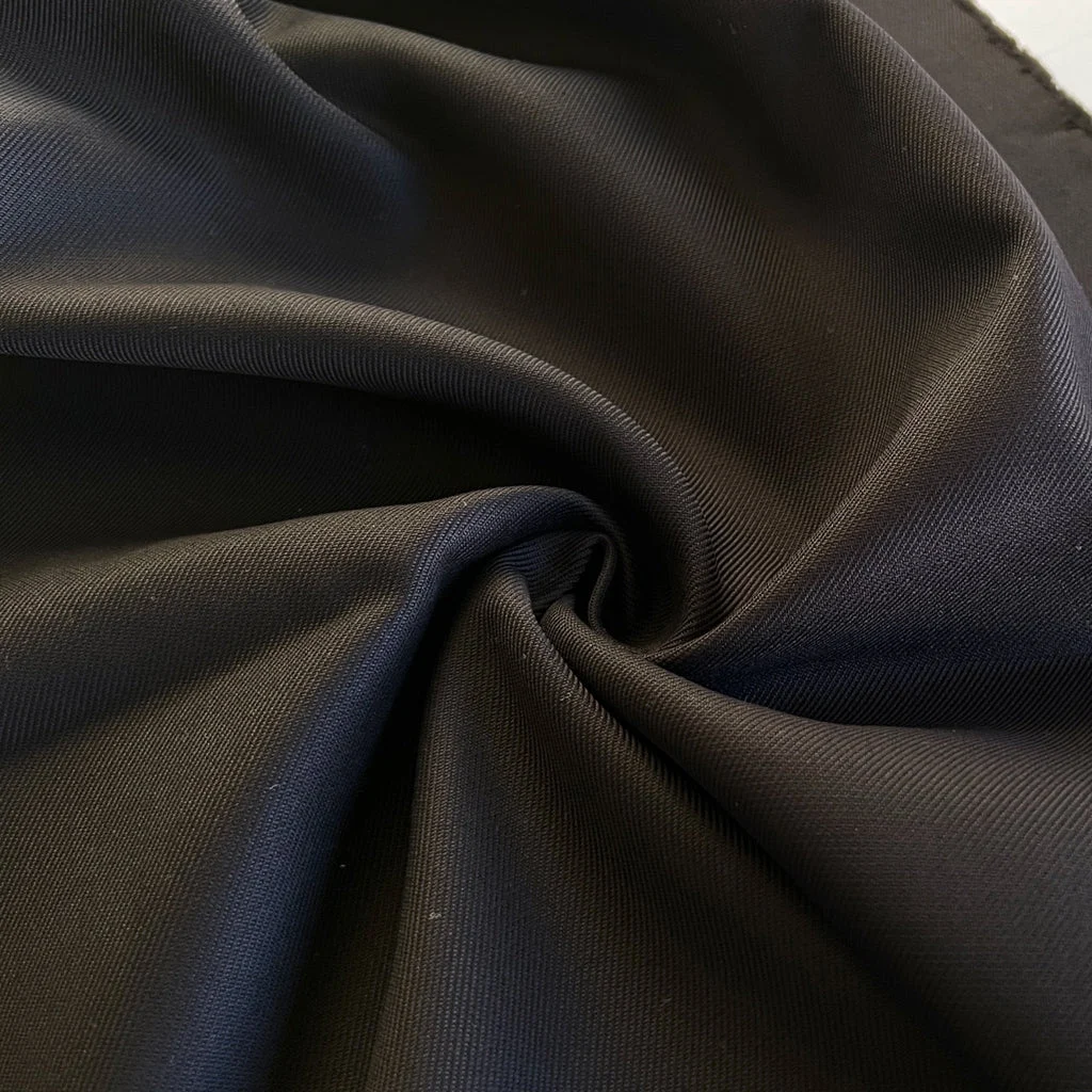 Remnant - Jet Black Cotton Drill - 0.77yd