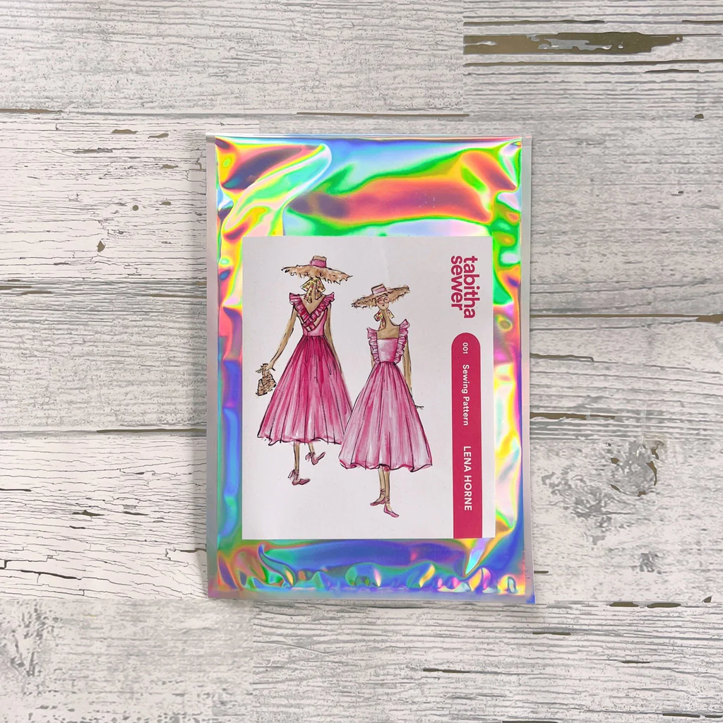Lena Horne Dress Sewing Pattern by Tabitha Sewer