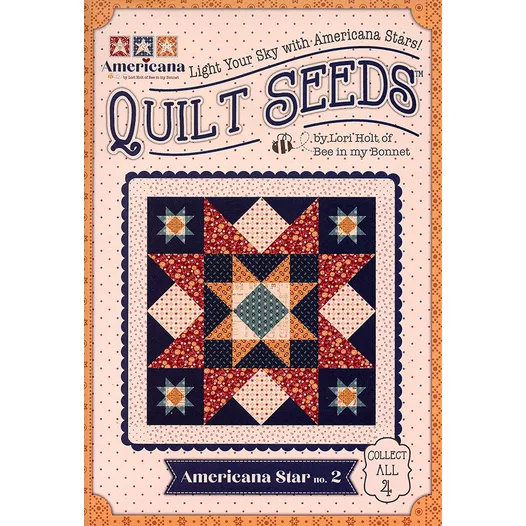Americana Quilt Pattern- Americana Star No. 2 by Lori Holt of Bee in my Bonnet