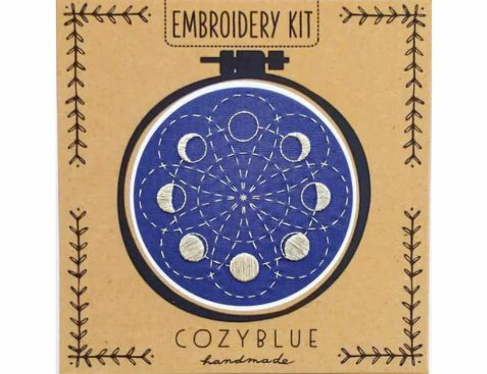 Lunar Blossom Embroidery Kit