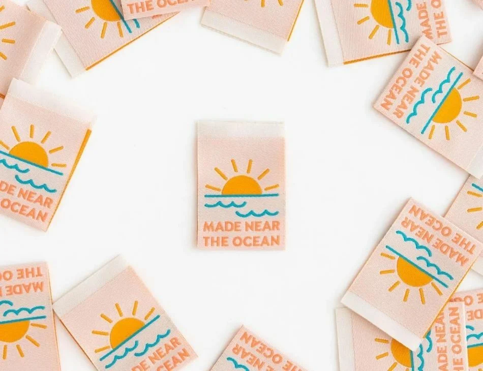 Made Near the Ocean Sewing Labels