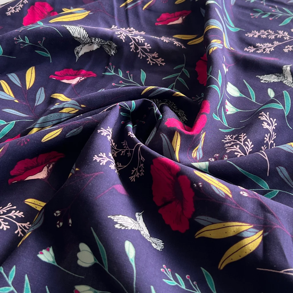 Remnant - Magic Fauna Mystique Rayon Lawn - 1.63yd