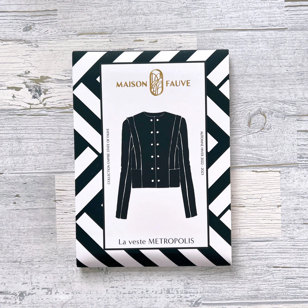 Metropolis Jacket Sewing Pattern by Maison Fauve