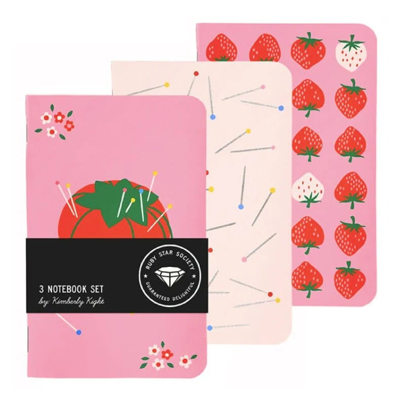 Ruby Star Tomato Notebook Set By Kimberley Kight